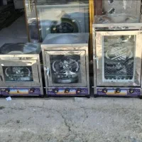 تنور گازی تمام استیل لواش پز سقف گنبدی