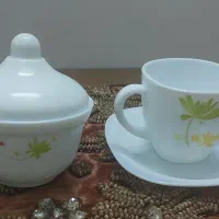 فنجون نعلبکی با قندون