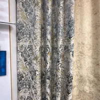 پرده دکوری مغازه دوخته آماده نصب|پرده، رانر، رومیزی|اصفهان, دشتستان|دیوار