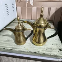 دو عدد دله قهوه عربی|قوری، کتری، قهوهساز دستی|شوش, |دیوار