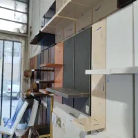 فروش یکجا شلف،جاکتابی همش با هم 4 تومن|کتابخانه، شلف، قفسه‌های دیواری|مشهد, ایثارگران|دیوار