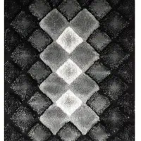 فرش ۶ متری شگی سه بعدی پرز بلند بزرگمهر