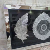 تابلو دور آینه ای آک|تابلو، نقاشی، عکس|اهواز, کمپلو جنوبی|دیوار