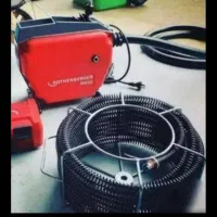 لوله باز کنی با فنر و دستگاه