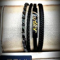 دستبند سه لاین چرم مردانه|بدلیجات|قم, ارم|دیوار