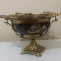 گلدان برنجی ساده|کلکسیون اشیاء عتیقه|نسیمشهر, |دیوار