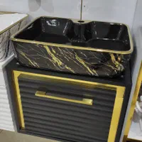 روشویی کابینتی مدل آیلار ابعاد 35*50|لوازم سرویس بهداشتی|ساوه, |دیوار