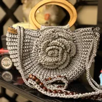 کیف خاص و زیبا مکرومه