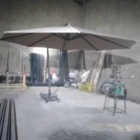 چتر سایبان پایه بغل اروپایی برزنت/نانو/|کافیشاپ و رستوران|برازجان, |دیوار