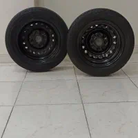 لاستیک کموهو کره ایی درحد به همراه ۴عدد رینگ|قطعات یدکی و لوازم جانبی|پردیس, فاز ۸|دیوار