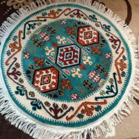 فرش گرد فانتزی|فرش|چهارباغ, |دیوار