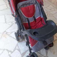 کالسکه برند evenflo آمریکا در حد نو کاملا سالم|کالسکه و لوازم جانبی|رشت, هلال احمر|دیوار