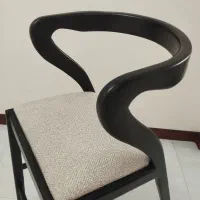 صندلی کانتر شیک با چوب راش. مخصوص جهیزیه وکافه|میز و صندلی غذاخوری|تهران, والفجر (افسریه)|دیوار