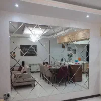 آیینه/ دکوراتیو/شاخه آیی/مدرن/نصب حرفه ایی|آینه|اصفهان, خلیل آباد|دیوار