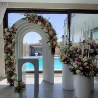 گل‌آرایی با گل طبیعی برای اولین بار درهمدان