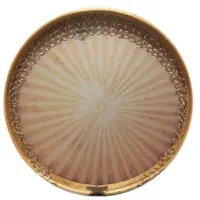 دف طرح خورشیدی دور چرم