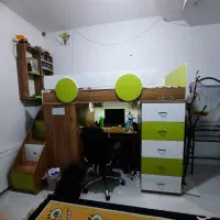 تخت خواب کودک و نوجوان|تخت و سرویس خواب|قوچان, |دیوار