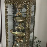 بوفه برنز اصل و لوستر برنز اصل|لوستر و چراغ آویز|اردبیل, |دیوار