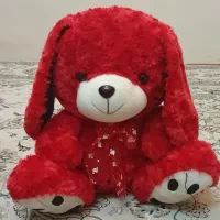 خرس قرمز متوسط،دوتا خرس سفید، عروسک پرنسسی