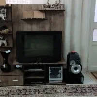 میز تلویزیون ،ضبط، باند ودکوریها همه باهم فروشی