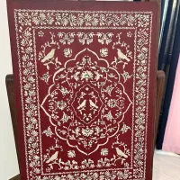تابلو نقاشی دکوراتیو طرح فرش- برجسته با پودر مخمل|صنایع دستی و سایر لوازم تزئینی|تهران, پیکان شهر|دیوار