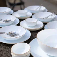 فروش فوری ارکوپال لب طلا ۲۶پارچه ۶نفره