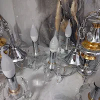 لوستر شیک ۵ شاخه|لوستر و چراغ آویز|اصفهان, سپاهان‌شهر|دیوار