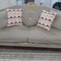 مبل ۷نفره کلاسیک با میز وسط ست و۳عدد میز عسلی