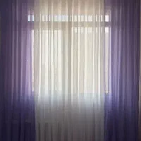 انواع پرده‌ آماده پانچی  و ساده زیر قیمت
