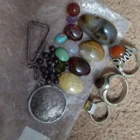 انگشتر،سنگ،سکه قدیمی عتیقه قاجاری|کلکسیون سکه، تمبر، اسکناس|فردیس, منظریه|دیوار