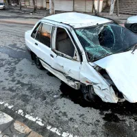 پراید تصادفی
