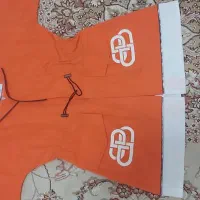 مانتو دخترانه سفید نارنجی نو|کفش و لباس بچه|تهران, امام زاده عبدالله|دیوار