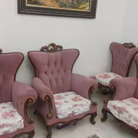 تابلوفرش دست بافت،مبل ۹نفره|تابلو فرش|کرج, شهرک جهان‌نما|دیوار