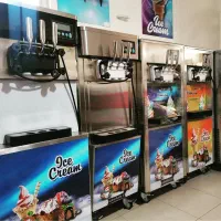 انواع دستگاه بستنی ساز قیفی پیشرفته صنعتی نقداقساط