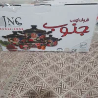 قابلمه تفلون مدل گلدار