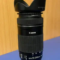 لنز کانن canon 55-250 stm