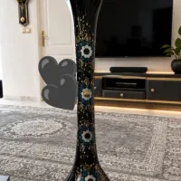 گلدون بلند شیشه ای خوشگل
