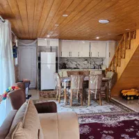 کلبه چوبی دوبلکس جنگلی زیر بام سبز ماسال|اجارهٔ کوتاه‌مدت ویلا و باغ|ماسال, |دیوار