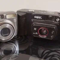 دو عدد دوربین اصل vizen va canon 1