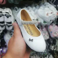 کفش مجلسی دخترانه پاپیون نگین 2 رنگ سایز 25 تا 31|کفش و لباس بچه|شیراز, سینما سعدی|دیوار