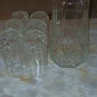 فروش سه دست کامل پارچ ولیوان لومینارک فرانسه اصل