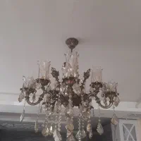 لوستر برنز  ۵ شاخه دوبل
