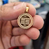 پلاک دو رنگ