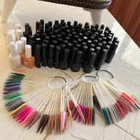 پک کامل لوازم کاشت ناخن