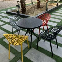 صندلی باغی منزل کافه فست فود / پلاستیکی طرحParvaz