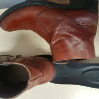 بوت امریکایی چرم طبیعی درحد نو سایز۴۰