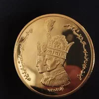 سکه ضرب اول تاج گذاری فرح|کلکسیون سکه، تمبر، اسکناس|تبریز, |دیوار