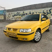 سمند تاکسی بین برون شهری پلاک ع95