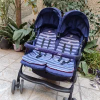 کالسکه دوقلو جویی بسیار سبک و روان|کالسکه و لوازم جانبی|تهران, سلسبیل شمالی|دیوار