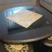مبلمان ۹ نفره به اضافه میز جلو مبلی و عسلی|مبلمان خانگی و میز عسلی|رشت, چمارسرا|دیوار